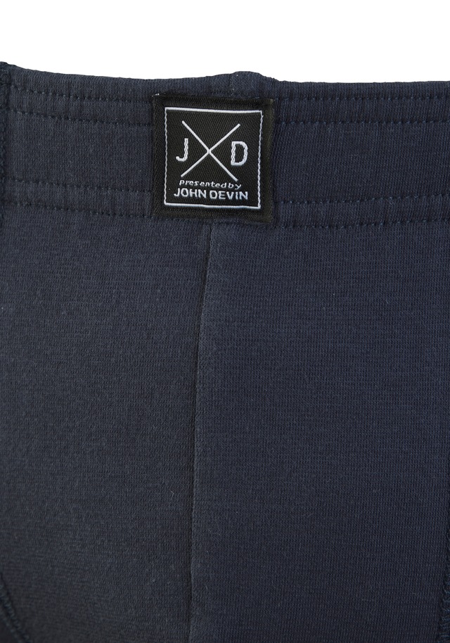 John Devin Boxer »Boxershorts für Herren« Packung, 5 Stk. unifarben, mit Logoschriftzug am Bund, Jersey-Material