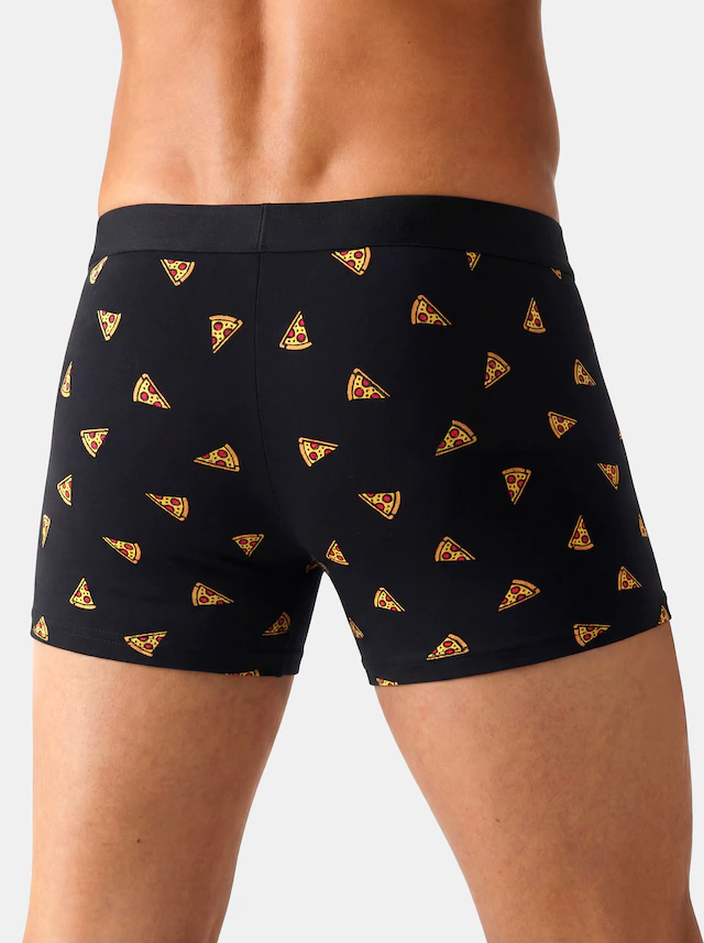 John Devin Boxer »Boxershorts für Herren« Packung, 3 Stk. aus weichem Jersey-Material, 3er-Pack, teils lustig bedruckt