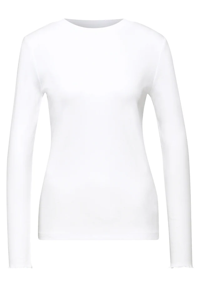 STREET ONE STUDIO Langarmshirt Rundhalsausschnitt