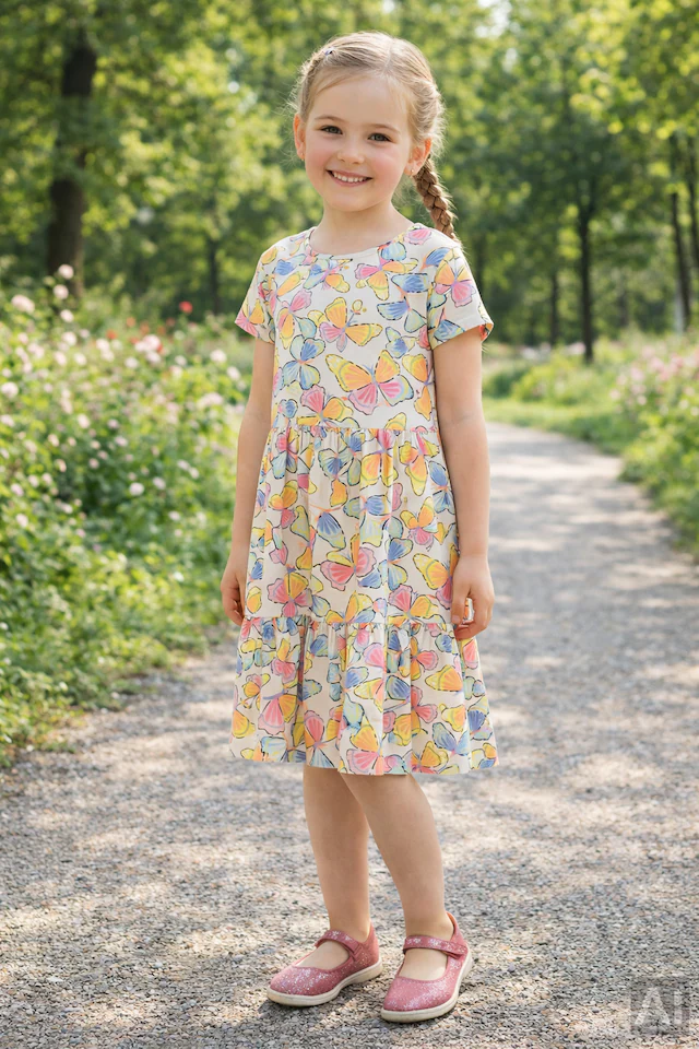 happy girls Sommerkleid