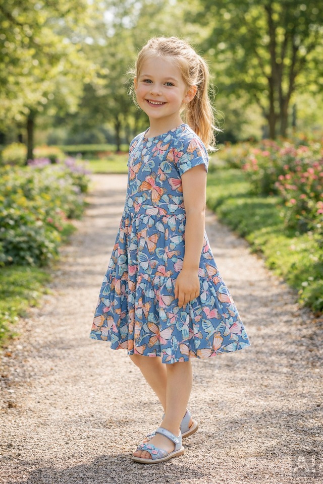 happy girls Sommerkleid