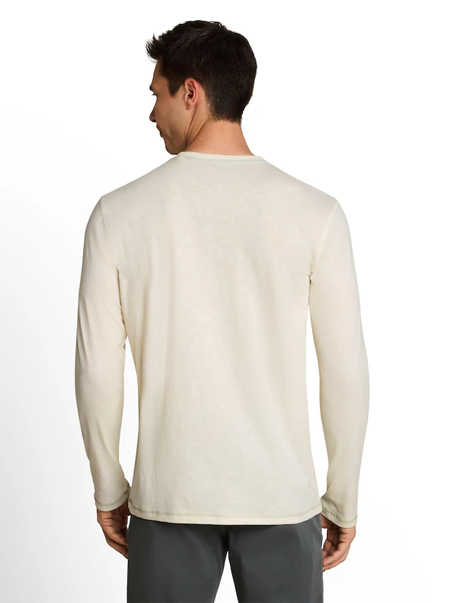TOM TAILOR Langarmshirt mit Knopfleiste