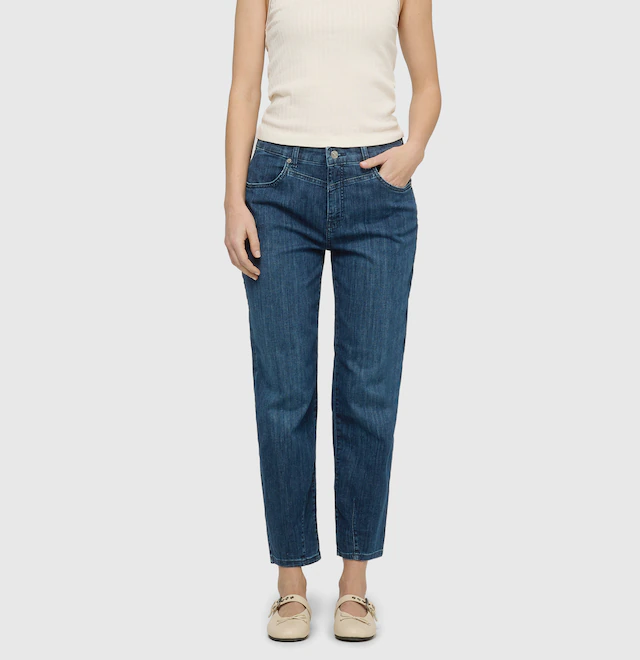 MAC Straight-Jeans mit Taschen