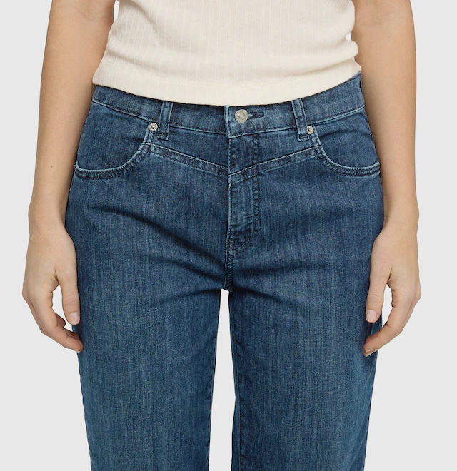 MAC Straight-Jeans mit Taschen