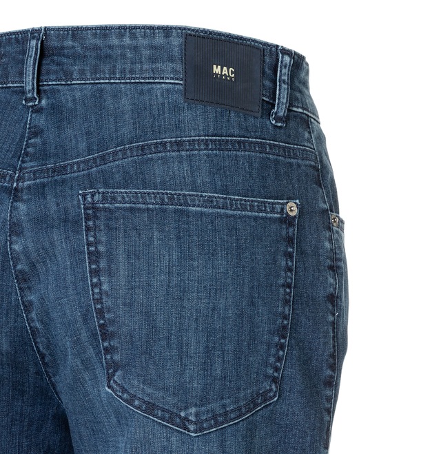 MAC Straight-Jeans mit Taschen