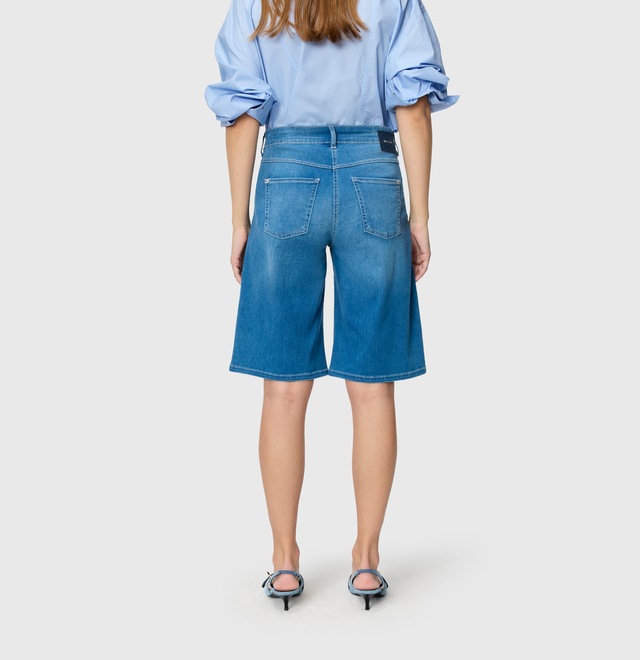 MAC Bermudas »DREAM WIDE Bermuda« Jeans mit weitem Bein