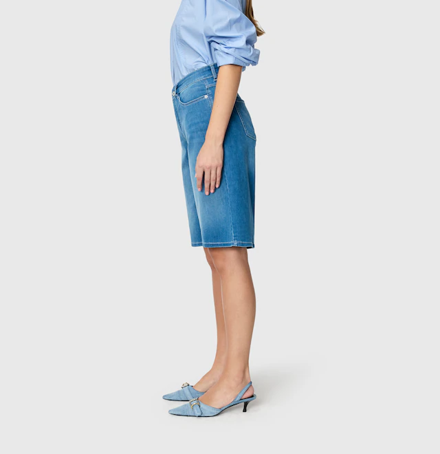 MAC Bermudas »DREAM WIDE Bermuda« Jeans mit weitem Bein