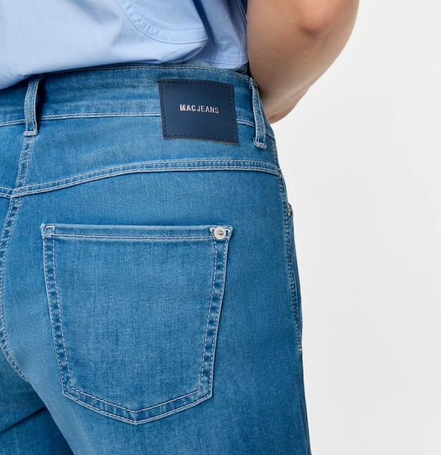 MAC Bermudas »DREAM WIDE Bermuda« Jeans mit weitem Bein