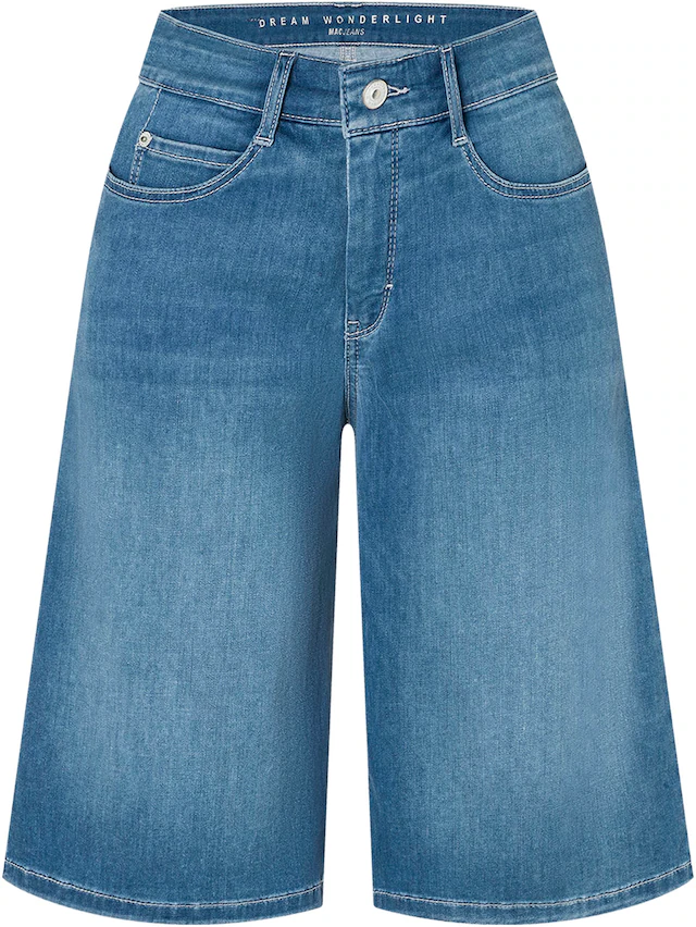 MAC Bermudas »DREAM WIDE Bermuda« Jeans mit weitem Bein