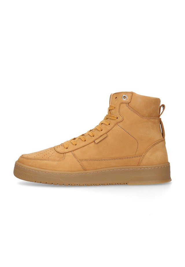 N91 Sneaker »Bball Hi M AN« Halbschuh Leder handgefertigt, sportlicher Freizeitschuh Herren