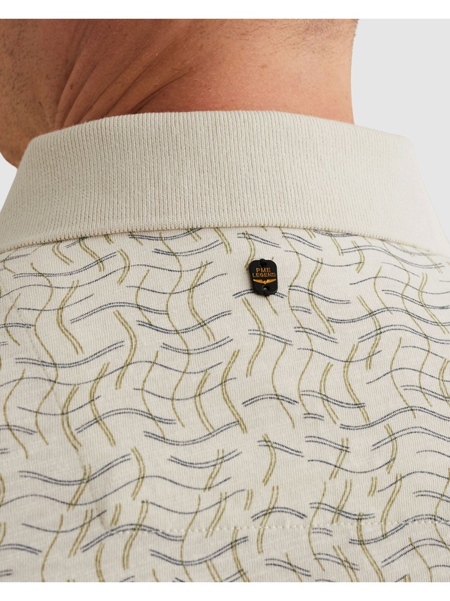 PME LEGEND Poloshirt Kleine Seitenschlitze am Saum