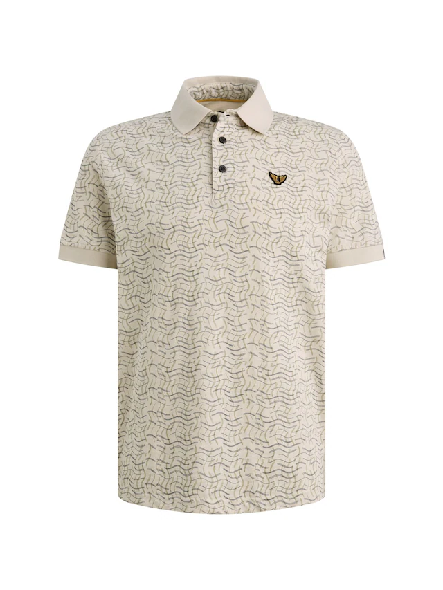 PME LEGEND Poloshirt Kleine Seitenschlitze am Saum