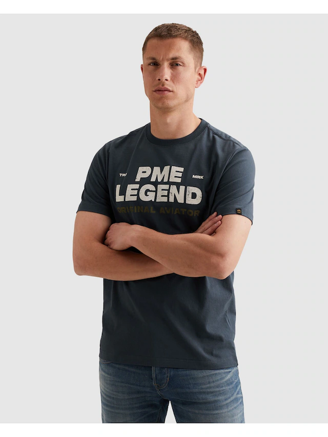 PME LEGEND Print-Shirt »T-shirt RH open end jersey« Sommershirt mit Logo-Print PME LEGEND Print-Shirt »T-shirt RH open end jersey« Sommershirt mit Logo-Print