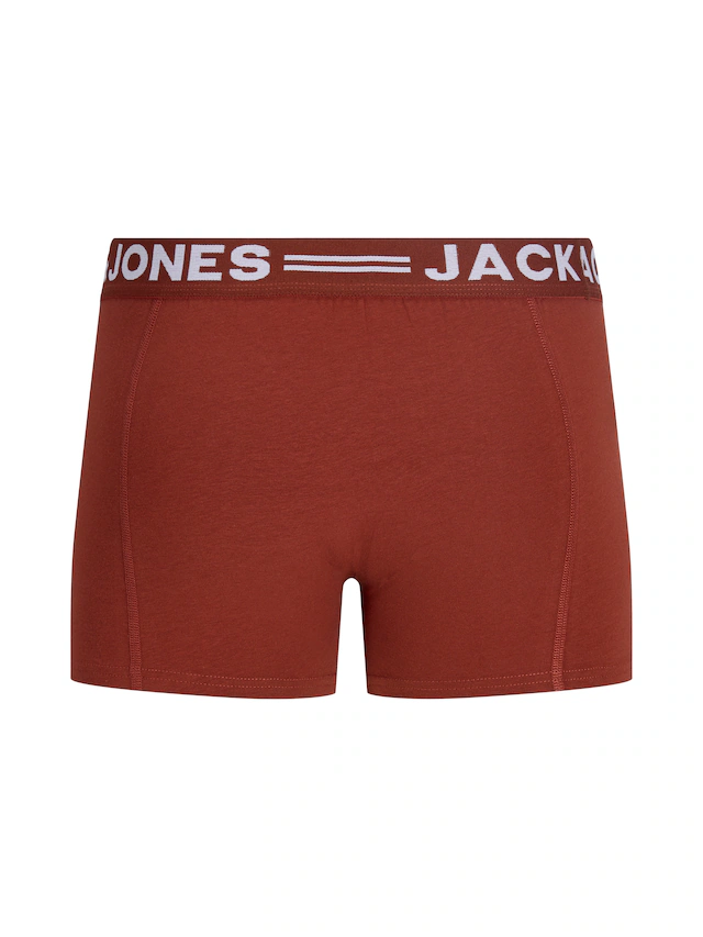 Jack & Jones PlusSize Boxershorts »JACSENSE TRUNKS 3-PACK NOOS PLS« Packung, 3er-Pack, 3 Stk.