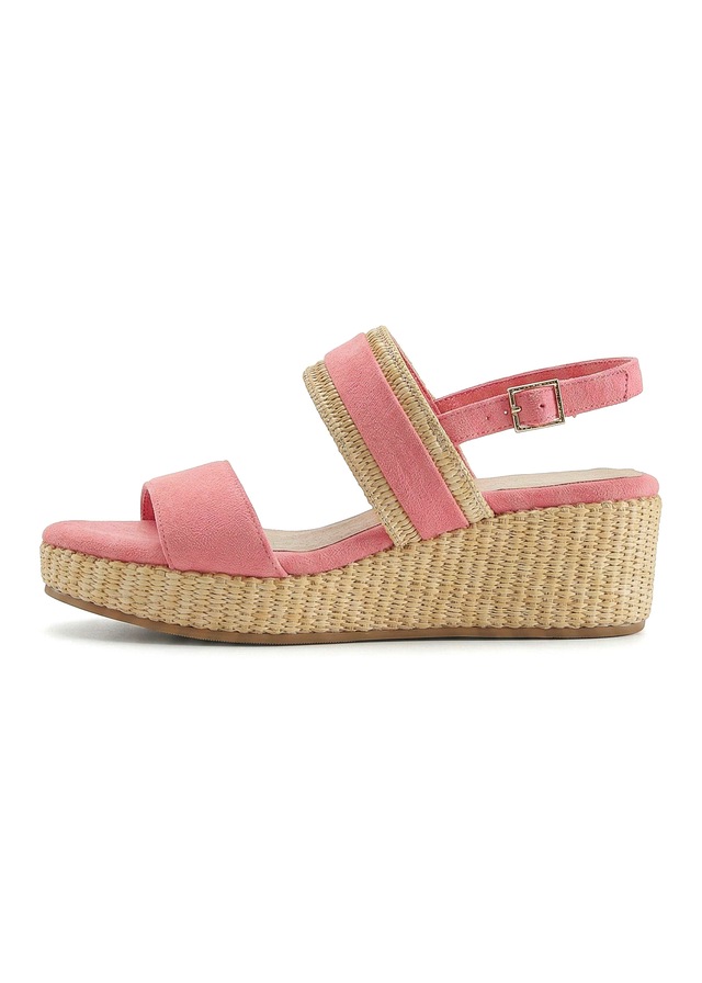 Beachtime by Lascana Sandalette »Sommerschuh, Sandale, offener Schuh, Keilsandalette,« NEU mit Keilabsatz VEGAN