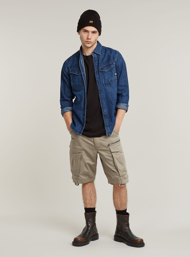 G-STAR Cargohose »Rovic Zip Relaxed Shorts«