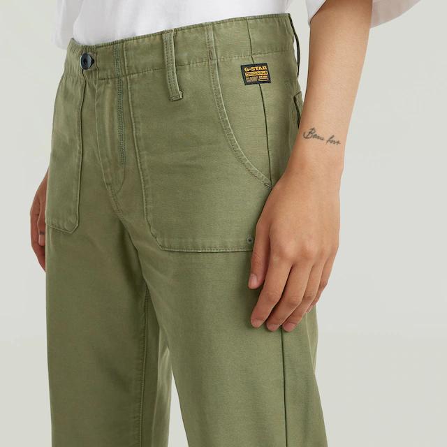 G-STAR Boyfriend-Hose »Regular Track O5P Fatigue« mit niedrigem Bund, Relaxed Fit