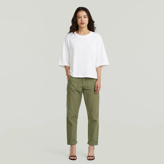 G-STAR Boyfriend-Hose »Regular Track O5P Fatigue« mit niedrigem Bund, Relaxed Fit