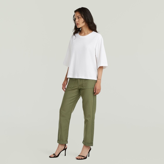 G-STAR Boyfriend-Hose »Regular Track O5P Fatigue« mit niedrigem Bund, Relaxed Fit