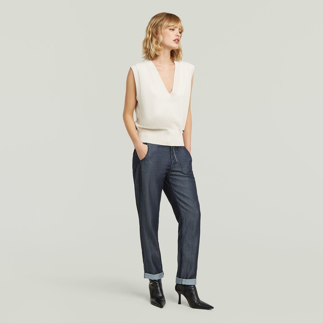 G-STAR Boyfriend-Hose »Regular Track O5P Fatigue« mit niedrigem Bund, Relaxed Fit