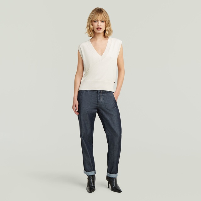 G-STAR Boyfriend-Hose »Regular Track O5P Fatigue« mit niedrigem Bund, Relaxed Fit