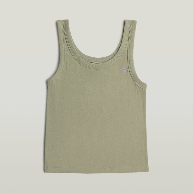 G-STAR Ripptanktop »Slim Rib Tank wmn« aus Baumwolle mit Stretch