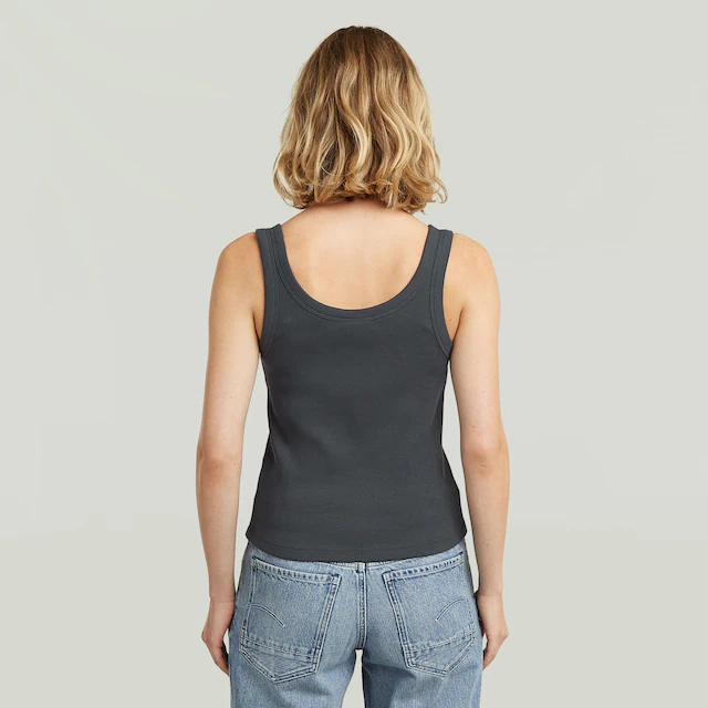 G-STAR Ripptanktop »Slim Rib Tank wmn« aus Baumwolle mit Stretch