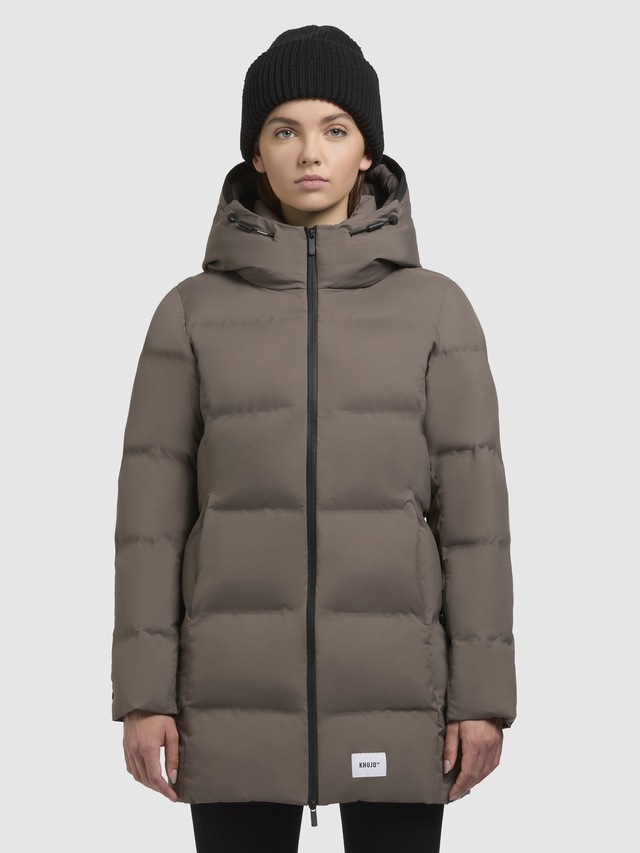 khujo Steppjacke »TANARE3« mit Kapuze