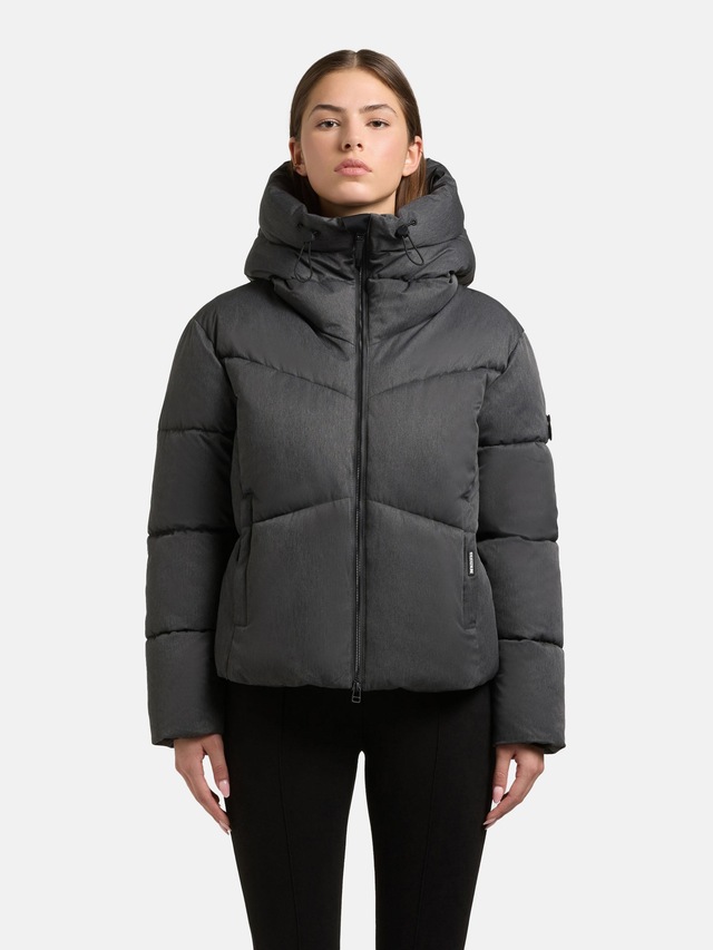 khujo Winterjacke »Milly« mit Kapuze Warm gefütterte Steppjacke mit Kapuze