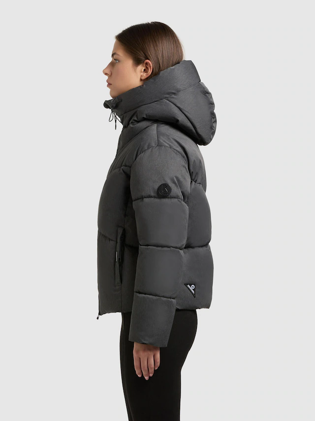 khujo Winterjacke »Milly« mit Kapuze Warm gefütterte Steppjacke mit Kapuze