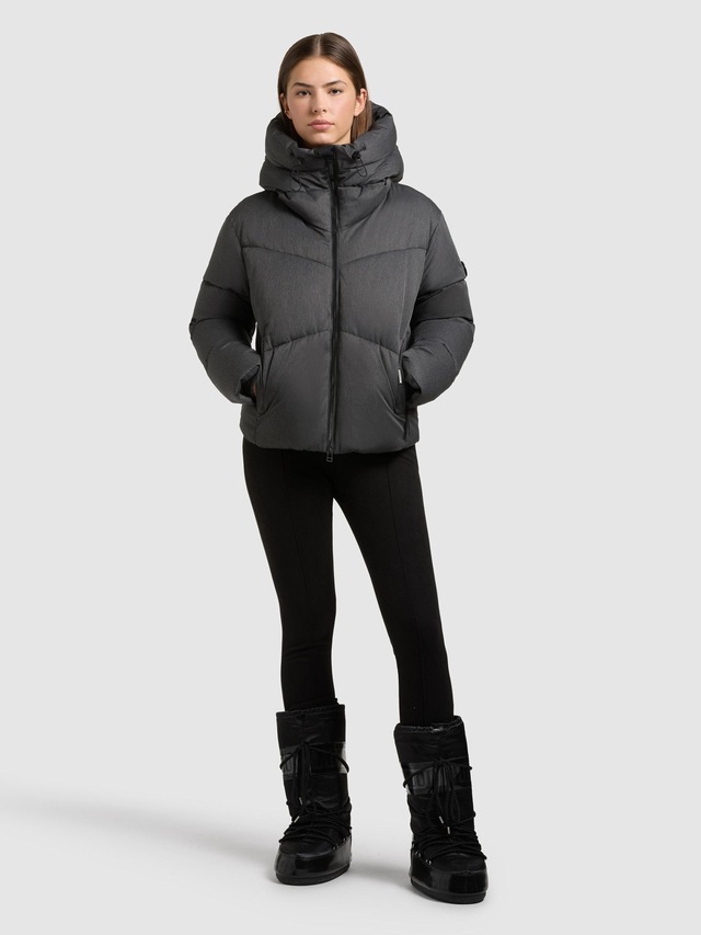 khujo Winterjacke »Milly« mit Kapuze Warm gefütterte Steppjacke mit Kapuze