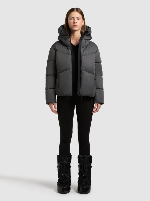 khujo Winterjacke »Milly« mit Kapuze Warm gefütterte Steppjacke mit Kapuze