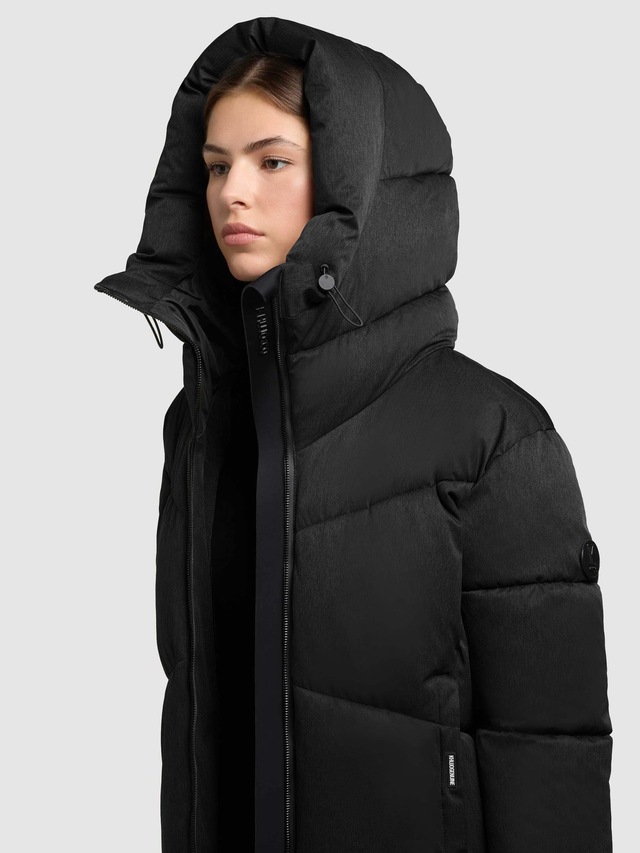 khujo Winterjacke »Milly« mit Kapuze Warm gefütterte Steppjacke mit Kapuze