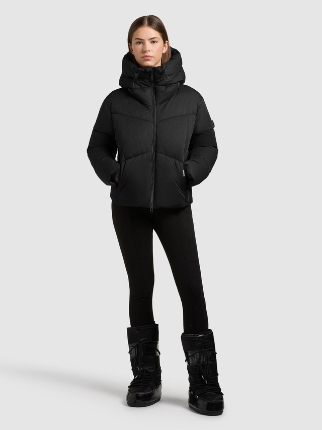 khujo Winterjacke »Milly« mit Kapuze Warm gefütterte Steppjacke mit Kapuze