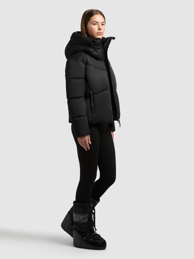 khujo Winterjacke »Milly« mit Kapuze Warm gefütterte Steppjacke mit Kapuze