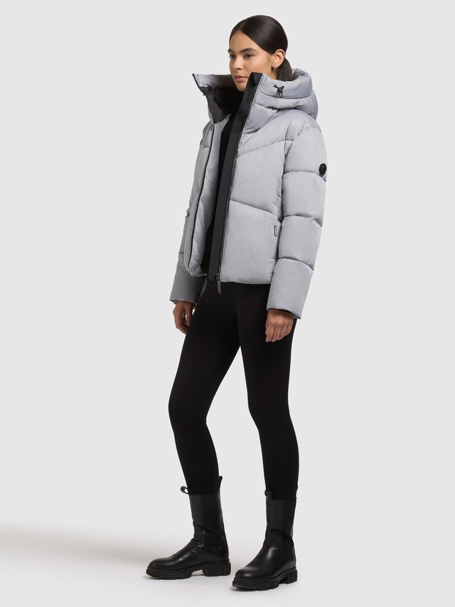 khujo Winterjacke »Milly« mit Kapuze Warm gefütterte Steppjacke mit Kapuze
