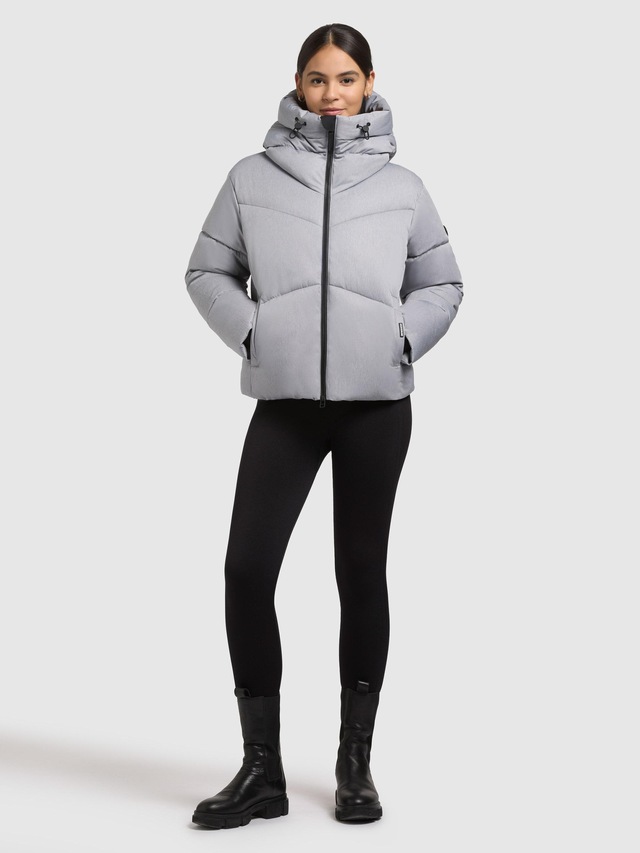 khujo Winterjacke »Milly« mit Kapuze Warm gefütterte Steppjacke mit Kapuze