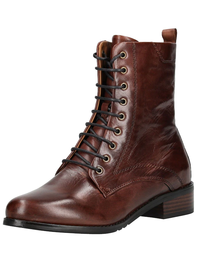 Everybody Schnürstiefelette »Everybody Stiefelette Leder«