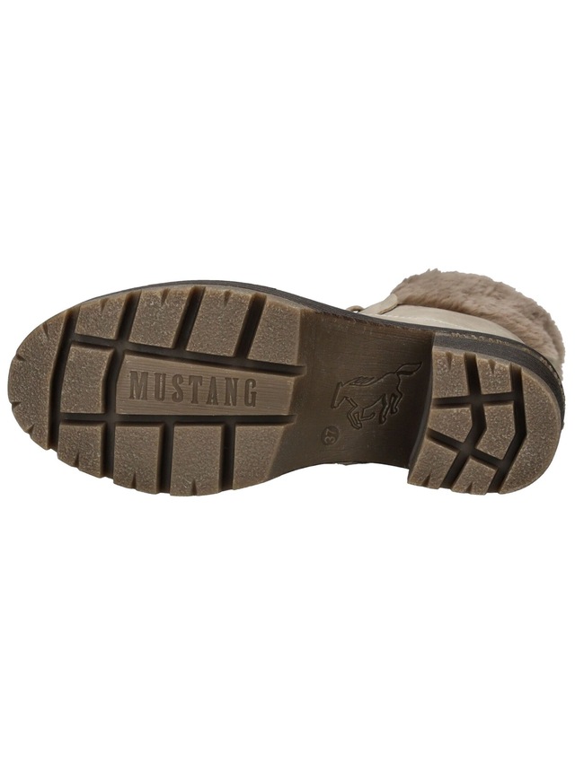 Mustang Shoes High-Heel-Stiefelette »Mustang Shoes Stiefelette Lederimitat/Textil«