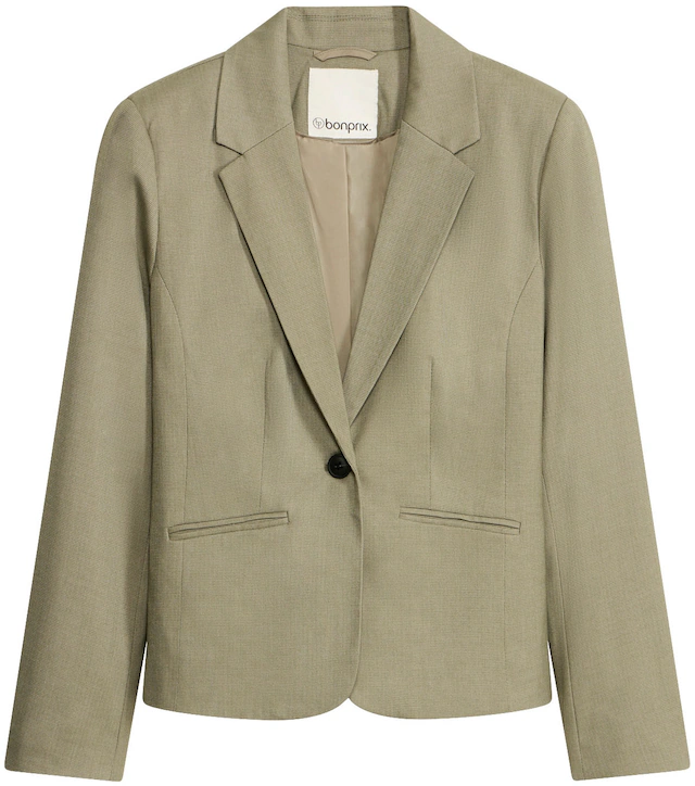 bonprix Jackenblazer »Blazer« für stilvollen Auftritt, schmale Passform, voll gefüttert