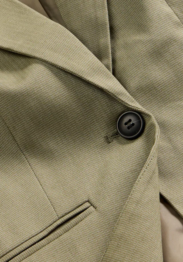 bonprix Jackenblazer »Blazer« für stilvollen Auftritt, schmale Passform, voll gefüttert