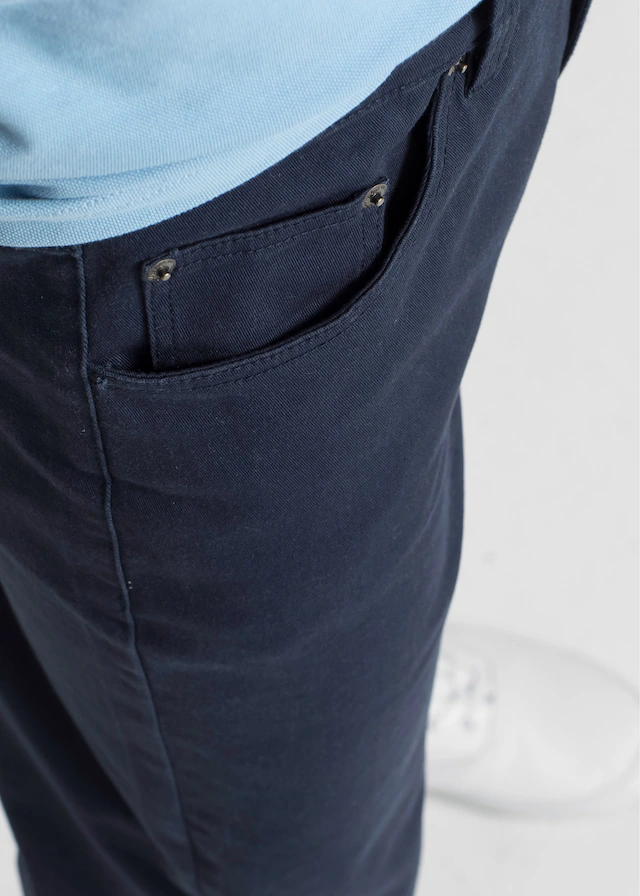 bonprix Stretch-Hose »Classic Fit Stretch-Hose, Straight« Five-Pocket-Design, mit Eingrifftaschen, Gesäßtaschen und Coinpocket