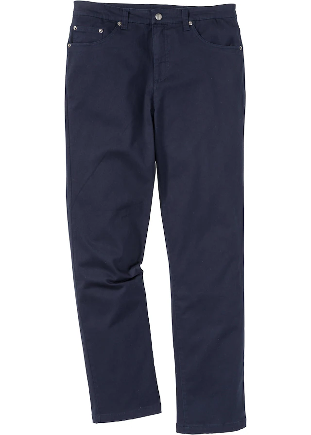bonprix Stretch-Hose »Classic Fit Stretch-Hose, Straight« Five-Pocket-Design, mit Eingrifftaschen, Gesäßtaschen und Coinpocket