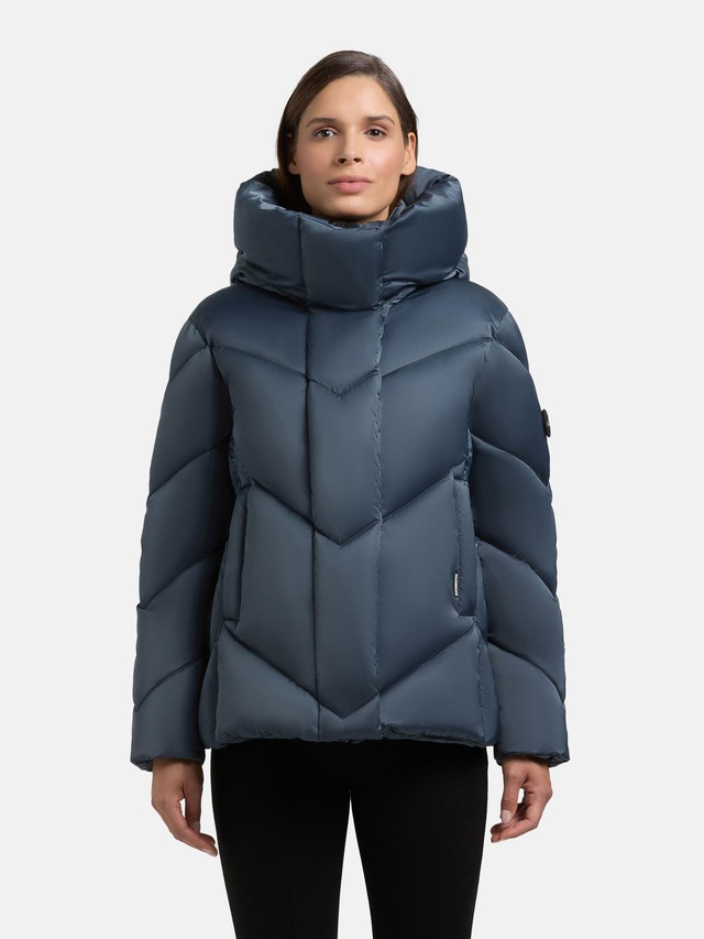 khujo Winterjacke »Olsa2« mit Kapuze Gefütterte Steppjacke mit Kapuze