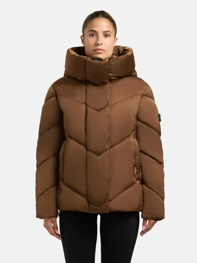 khujo Winterjacke »Olsa2« mit Kapuze Gefütterte Steppjacke mit Kapuze