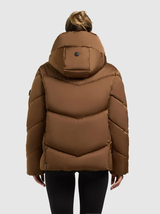 khujo Winterjacke »Olsa2« mit Kapuze Gefütterte Steppjacke mit Kapuze