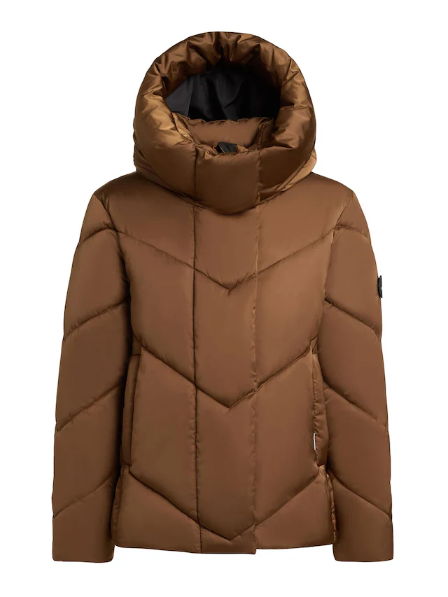 khujo Winterjacke »Olsa2« mit Kapuze Gefütterte Steppjacke mit Kapuze