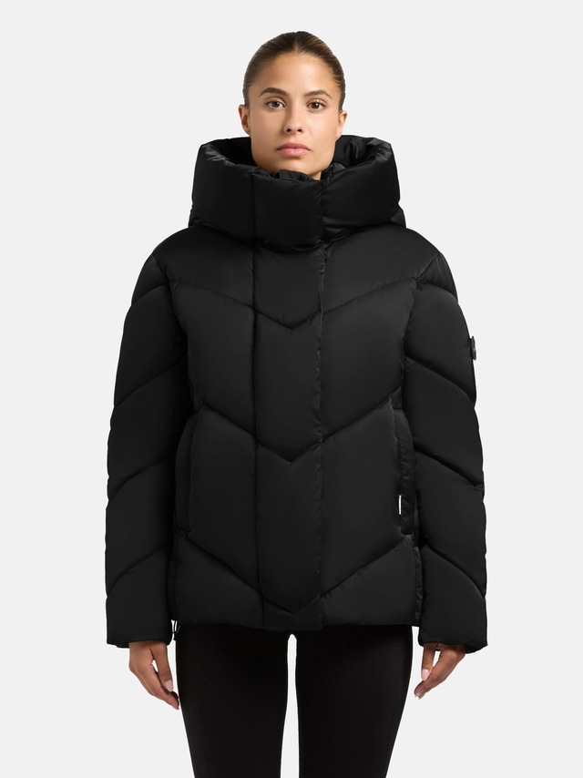 khujo Winterjacke »Olsa2« mit Kapuze Gefütterte Steppjacke mit Kapuze