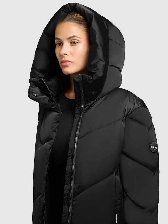 khujo Winterjacke »Olsa2« mit Kapuze Gefütterte Steppjacke mit Kapuze