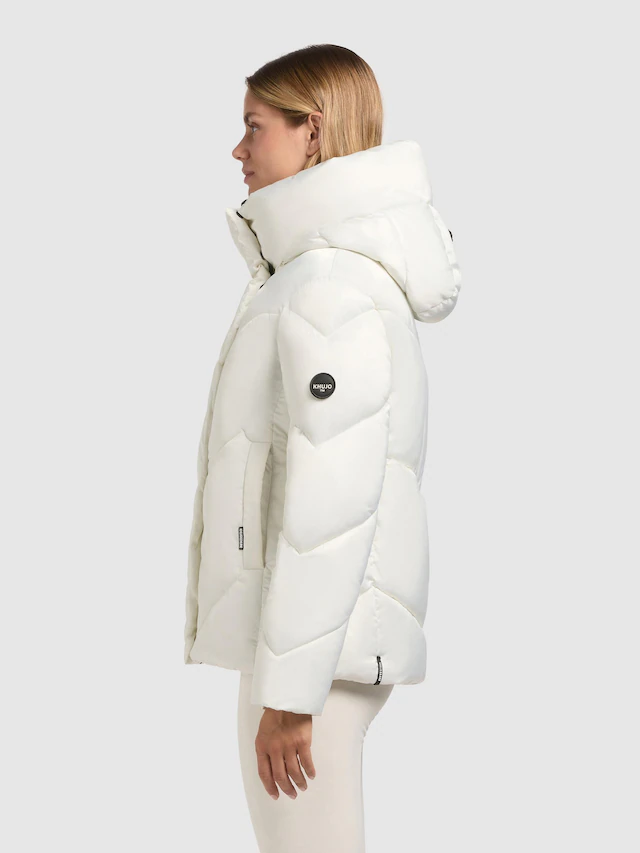 khujo Winterjacke »Olsa2« mit Kapuze Gefütterte Steppjacke mit Kapuze